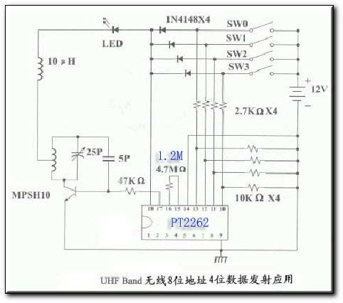 五一电子阅读 常用资料 pt2262 2272编解码集成电路介绍